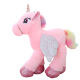 Kawaii unicorn stuffed toys giant stuffed horse toys for kids sweet doll home decor lover birthday gift