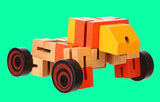 wooden robot toys