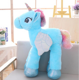 Kawaii unicorn stuffed toys giant stuffed horse toys for kids sweet doll home decor lover birthday gift