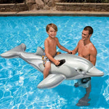 Children's Swimming Ring Dolphin Seat Ring Seat Baby Water Mount Playing Water Toy