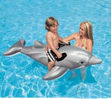 Children's Swimming Ring Dolphin Seat Ring Seat Baby Water Mount Playing Water Toy