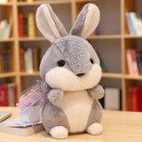 Plush toys for little white rabbits