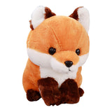 Long tail fox plush toy