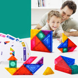 Children's Toy Tangram Benefit Magnetic Puzzle