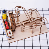 diy handmade wooden three-dimensional educational toys