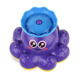 Children's Fun Bath Toys Electric Water Spray Small Octopus Baby Fun Bathing Water Toys Cross-border