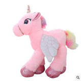 Kawaii unicorn stuffed toys giant stuffed horse toys for kids sweet doll home decor lover birthday gift