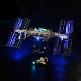 Kyglaring LED Light Up Kit For 21321 Ideas Series Space-Station-Set Toys