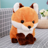 Long tail fox plush toy