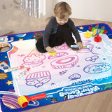 Children's Large Water Canvas Set Toy Can Clear Water Painting Colorful Graffiti Blanket