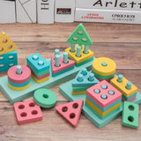 Children's Wooden Puzzle Toys For Early Childhood Education