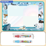 Children's Large Water Canvas Set Toy Can Clear Water Painting Colorful Graffiti Blanket