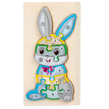 Children's Cartoon Image Digital Puzzle Puzzle Toy